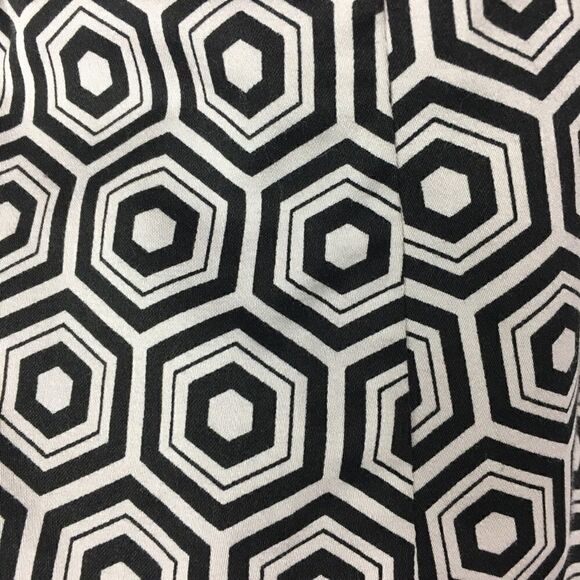 White House Black Market tank size 0 geo pattern lined black inside zipp… - Picture 6 of 8